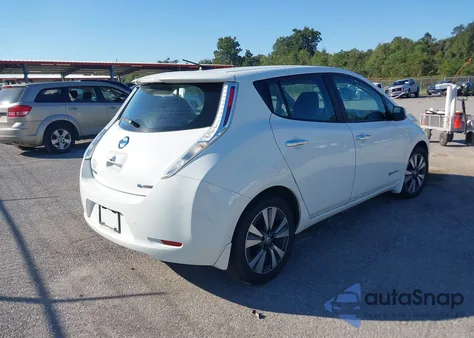 2016 Nissan Leaf Sv z USA, uszkodzony, nr VIN 1N4BZ0CP8GC311925